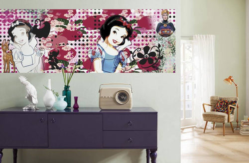 Komar Charming Snow White Fotobehang 202x73cm | Yourdecoration.nl