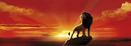 Komar The Lion King Fotobehang 202x73cm | Yourdecoration.nl