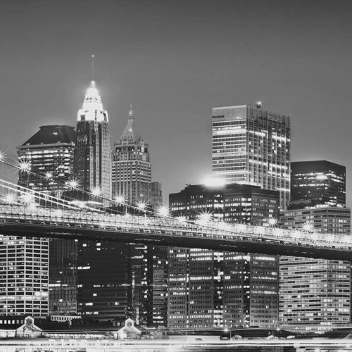 Komar Brooklyn Bridge Fotobehang 368x127cm | Yourdecoration.nl