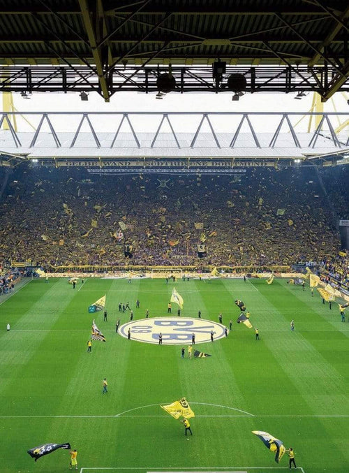 Wizard+Genius BVB Fan Choreo Vlies Fotobehang 192x260cm 4 banen | Yourdecoration.nl