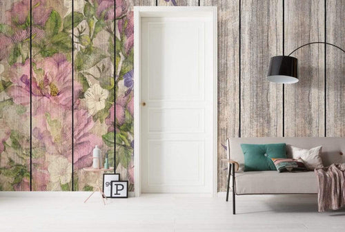 Komar Vintage Rose Vlies Fotobehang 400x250cm 4 banen Sfeer | Yourdecoration.nl