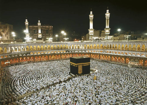 Komar Kaaba at Night Fotobehang 388x270cm | Yourdecoration.nl