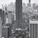 Komar NYC Black and White Fotobehang 368x254cm | Yourdecoration.nl