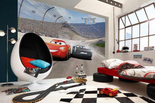 Komar Cars 3 Curve Fotobehang 368x254cm | Yourdecoration.nl