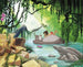 Komar Jungle Book Swimming with Baloo Fotobehang 368x254cm 8 delig | Yourdecoration.nl