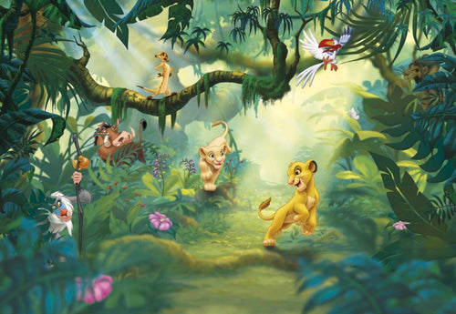 Komar The Lion King Jungle Fotobehang 368x254cm | Yourdecoration.nl