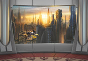 Komar Star Wars Coruscant View Fotobehang 368x254cm | Yourdecoration.nl