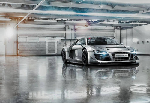 Komar Audi R8 Le Mans Fotobehang 368x254cm | Yourdecoration.nl