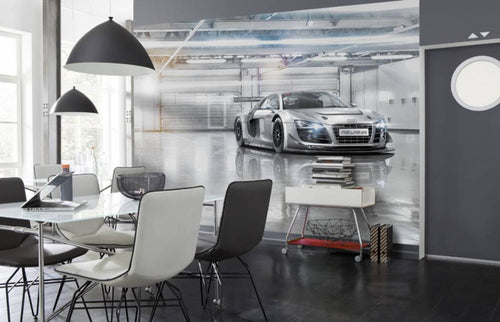 Komar Audi R8 Le Mans Fotobehang 368x254cm | Yourdecoration.nl