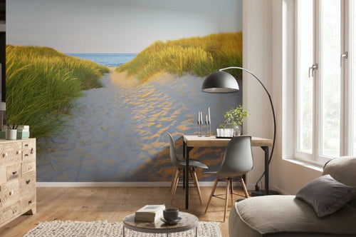 Komar Sandy Path Fotobehang 368x254cm | Yourdecoration.nl