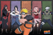 Gbeye Naruto Shippuden Naruto And Allies Poster 91 5X61cm | Yourdecoration.nl