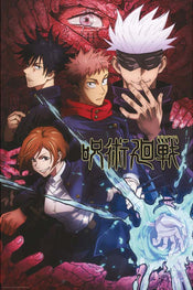 ABYstyle Jujutsu Kaisen Artwork Poster 61x91,5cm | Yourdecoration.nl