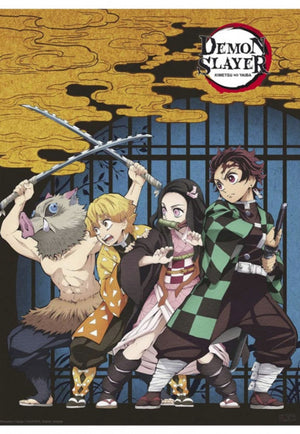 Demon Slayer Group Poster 61x91-5cm | Yourdecoration.nl