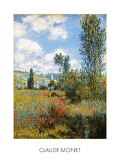 PGM CM 210 Claude Monet Ile Saint Martin Kunstdruk 60x80cm | Yourdecoration.nl