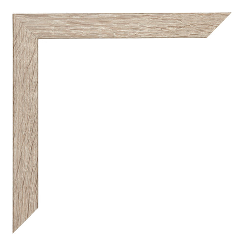 Catania MDF Fotolijst 48x68cm Eiken Detail Hoek | Yourdecoration.nl