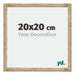 Catania MDF Fotolijst 20x20cm Goud Maat | Yourdecoration.nl