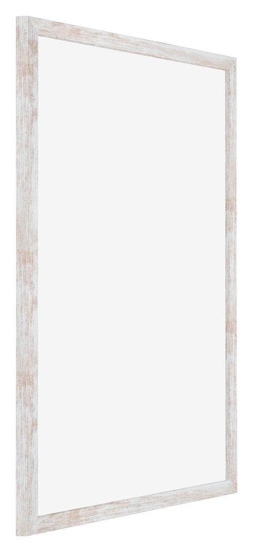 Catania MDF Fotolijst 20x28cm White Wash Voorzijde Schuin | Yourdecoration.nl