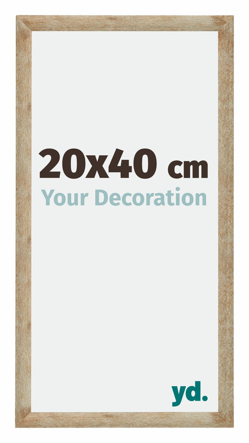 Catania MDF Fotolijst 20x40cm Goud Maat | Yourdecoration.nl