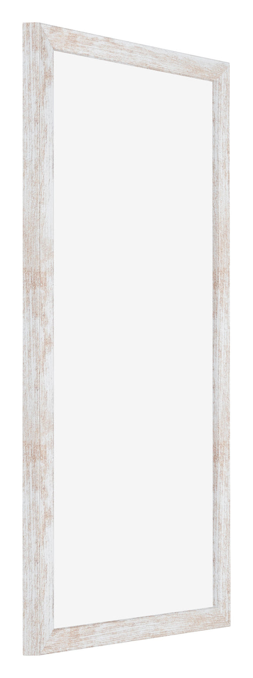 Catania MDF Fotolijst 20x40cm White Wash Voorzijde Schuin | Yourdecoration.nl