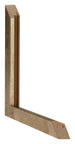 Catania MDF Fotolijst 33x98cm Goud Detail Doorsnede | Yourdecoration.nl