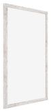 Catania MDF Fotolijst 42x59 4cm A2 White Wash Voorzijde Schuin | Yourdecoration.nl