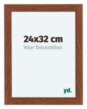 Como MDF Fotolijst 24x32cm Walnoot Voorzijde Maat | Yourdecoration.nl