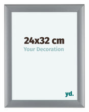 Como MDF Fotolijst 24x32cm Zilver Mat Voorzijde Maat | Yourdecoration.nl