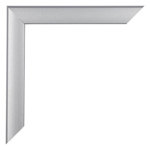 Como MDF Fotolijst 25x25cm Zilver Mat Hoek | Yourdecoration.nl