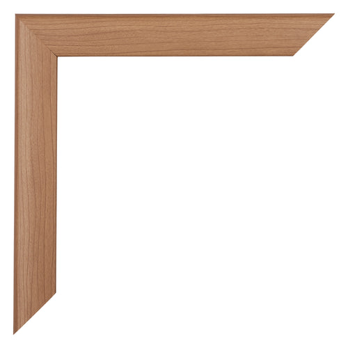 Como MDF Fotolijst 30x30cm Notenhout Licht Hoek | Yourdecoration.nl