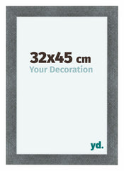 Como MDF Fotolijst 32x45cm IJzer Geveegd Voorzijde Maat | Yourdecoration.nl