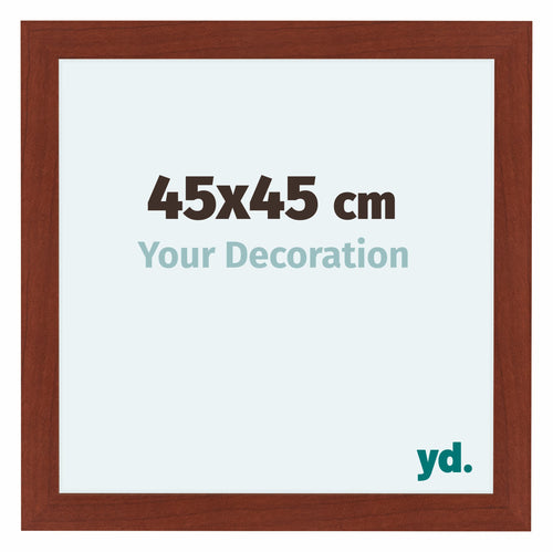 Como MDF Fotolijst 45x45cm Kersen Voorzijde Maat | Yourdecoration.nl