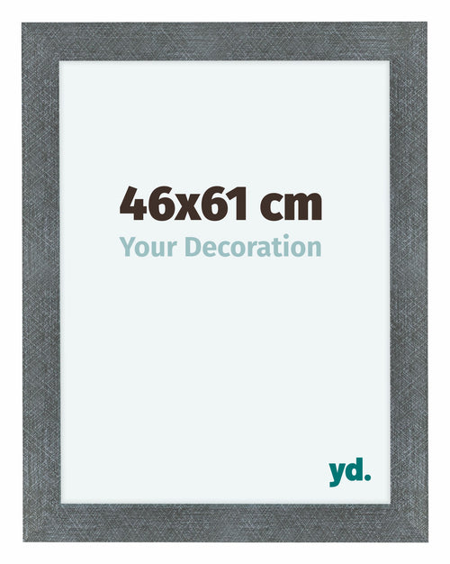 Como MDF Fotolijst 46x61cm IJzer Geveegd Voorzijde Maat | Yourdecoration.nl