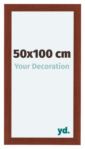 Como MDF Fotolijst 50x100cm Kersen Voorzijde Maat | Yourdecoration.nl