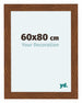 Como MDF Fotolijst 60x80cm Eiken Rustiek Voorzijde Maat | Yourdecoration.nl