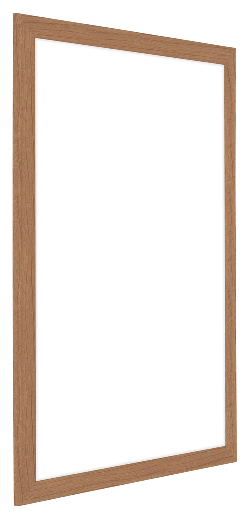 Como MDF Fotolijst 68x98cm Notenhout Licht Voorzijde Schuin | Yourdecoration.nl