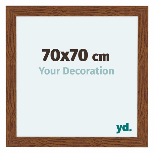 Como MDF Fotolijst 70x70cm Eiken Rustiek Voorzijde Maat | Yourdecoration.nl