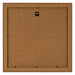 Como MDF Fotolijst 70x70cm Notenboom Achterzijde | Yourdecoration.nl