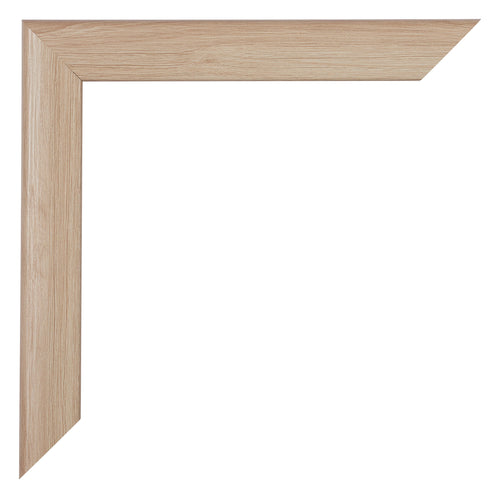 Como MDF Fotolijst 75x98cm Eiken Licht Hoek | Yourdecoration.nl