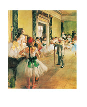 Edgar Degas  La classe de danse Kunstdruk 24x30cm | Yourdecoration.nl