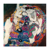 Gustav Klimt  La vergine Kunstdruk 70x70cm | Yourdecoration.nl