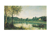 J.B.C. Corot  L'Ã©tang de ville d'Avray Kunstdruk 30x24cm | Yourdecoration.nl