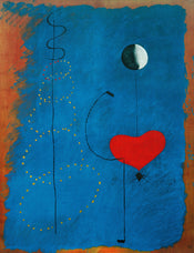 Joan Miro  Ballarina II, 1925 Kunstdruk 70x100cm | Yourdecoration.nl