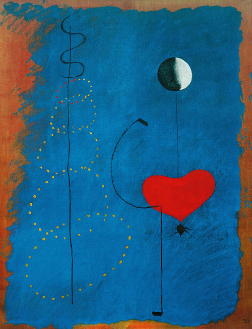 Joan Miro  Ballarina II, 1925 Kunstdruk 70x100cm | Yourdecoration.nl