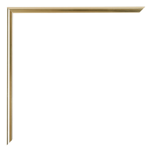 Kent Aluminium Fotolijst 40x45cm Goud Detail Hoek | Yourdecoration.nl