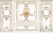 Komar Roaring Royal Vlies Fotobehang 400x250cm 4 banen | Yourdecoration.nl