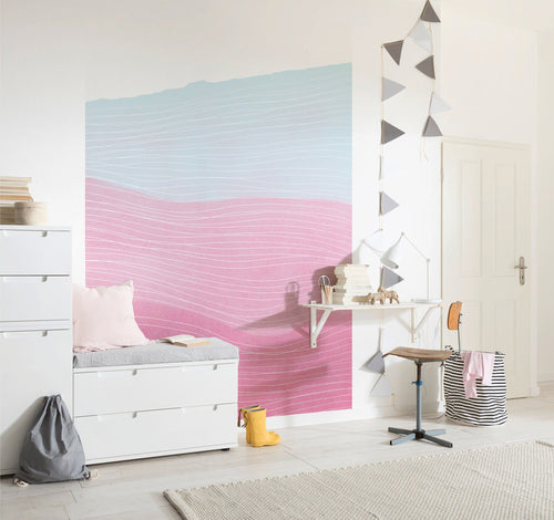 Komar Strawberry Streets Vlies Fotobehang 200x250cm 2 banen Sfeer | Yourdecoration.nl