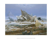 Kunstdruk Caspar David Friedrich Das Eismeer 40x30cm CDF 101 PGM | Yourdecoration.nl