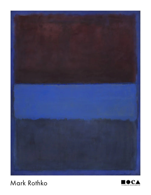 Kunstdruk Mark Rothko No 61 Rust and Blue 71x91 5cm MKR 859 PGM | Yourdecoration.nl