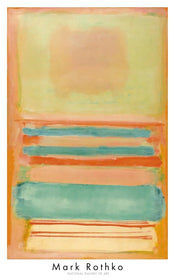 Kunstdruk Mark Rothko No 7 No 11 1949 63 5x101 5cm MKR 858 PGM | Yourdecoration.nl