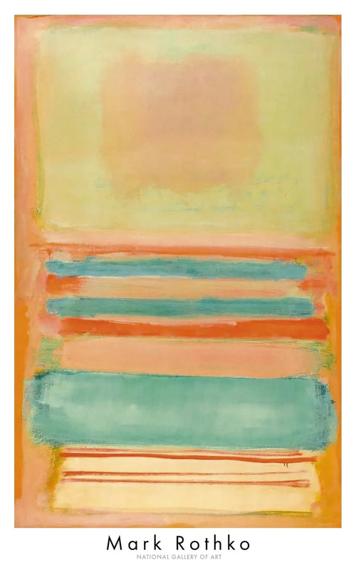 Kunstdruk Mark Rothko No 7 No 11 1949 63 5x101 5cm MKR 858 PGM | Yourdecoration.nl